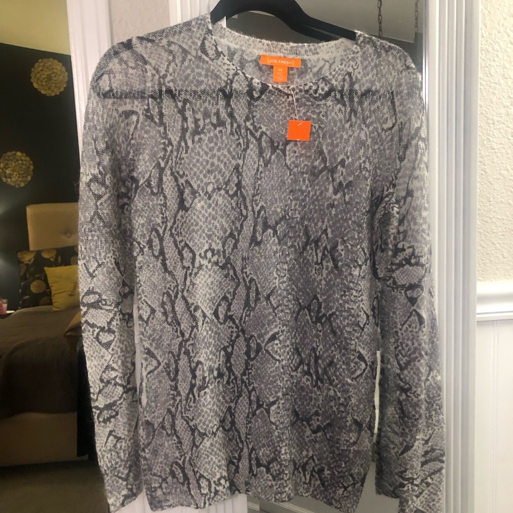 Joe fresh fine knit sweater